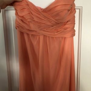 Ted Baker long coral dress